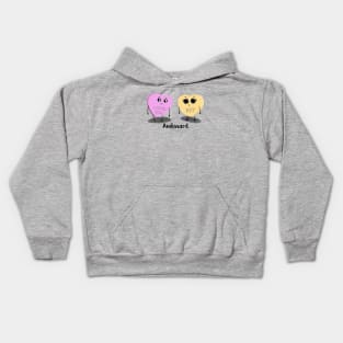 Awkward Conversation Hearts Valentine - BFF - Friend Zone Kids Hoodie